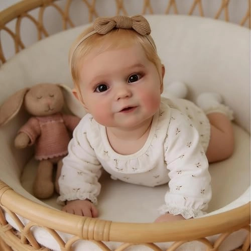 Reborn Baby Doll - 20 Inch Silicone Girl Ages 3+