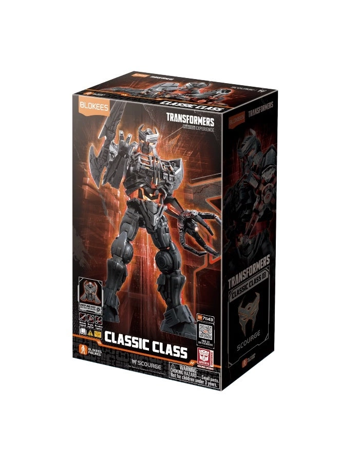 BLOKEES Scourge - Transformers Classic Class Glowing Chest & Eyes