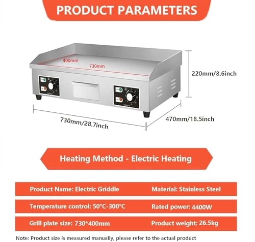 Electric Griddle - 660*400mm/730*400mm