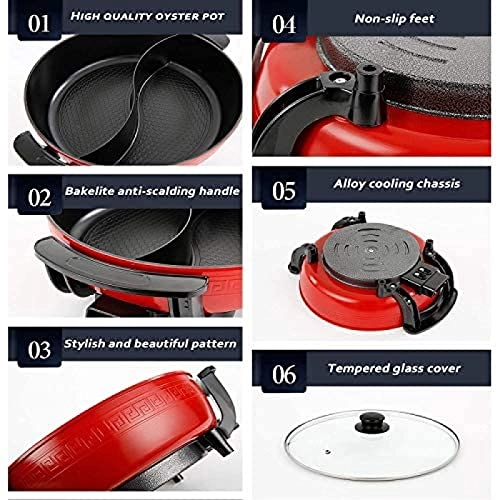 Electric Griddle Skillet - 2 zone(s)