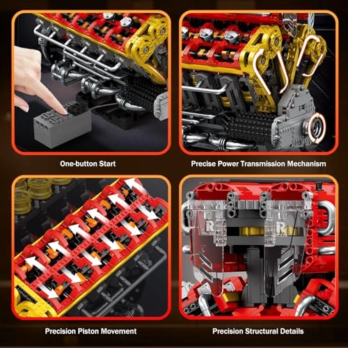 V12 Engine - 4719 pcs for ages 14+