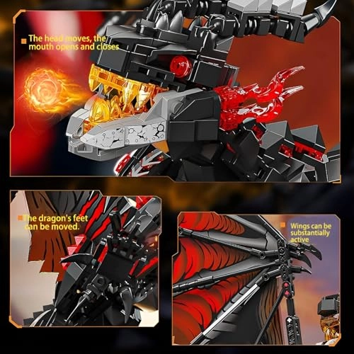 Fire Dragon - Neltharion 1438 pcs