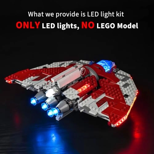 LED Light Kit - for Lego 75362 USB/Battery Powered
