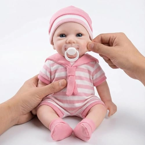 Reborn Baby Doll - 12 inch Vinyl Girl Ages 3+