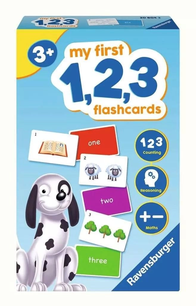 Ravensburger My First 1,2,3 Flash Cards - 3 Years 36 pieces