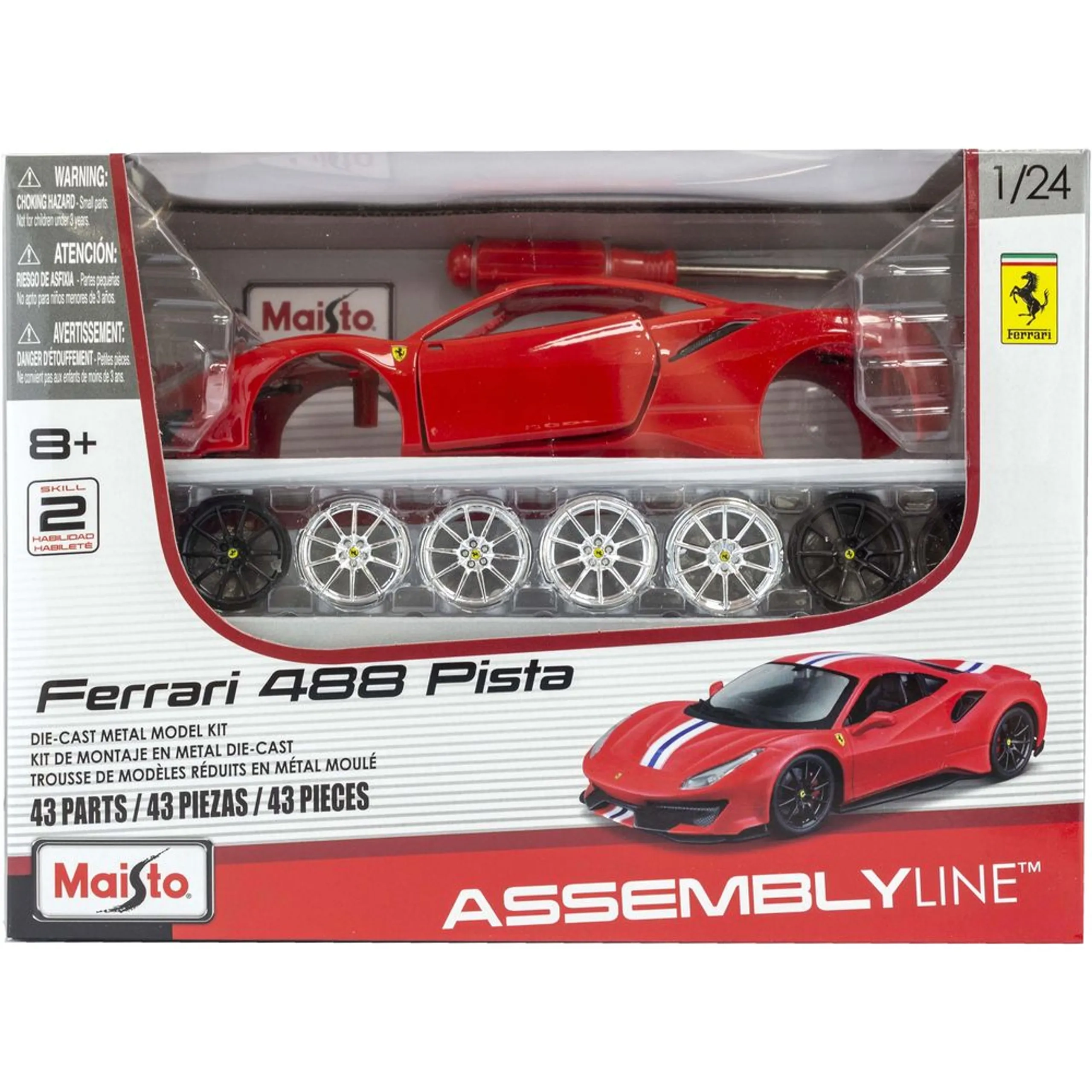 Ferrari 488 Pista - 1:24