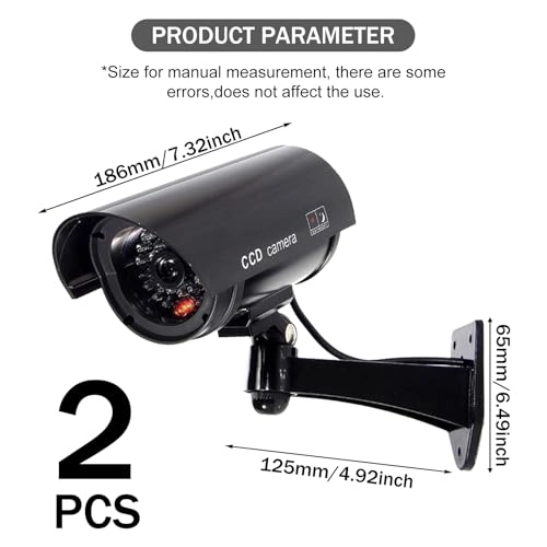 Dummy Camera with Solar Lamp - Outdoor Bundle