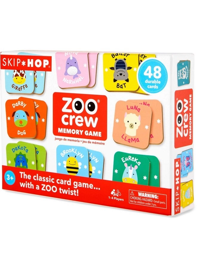 Toddler Memory Game Zoo Crew - Toddler 1 pieces