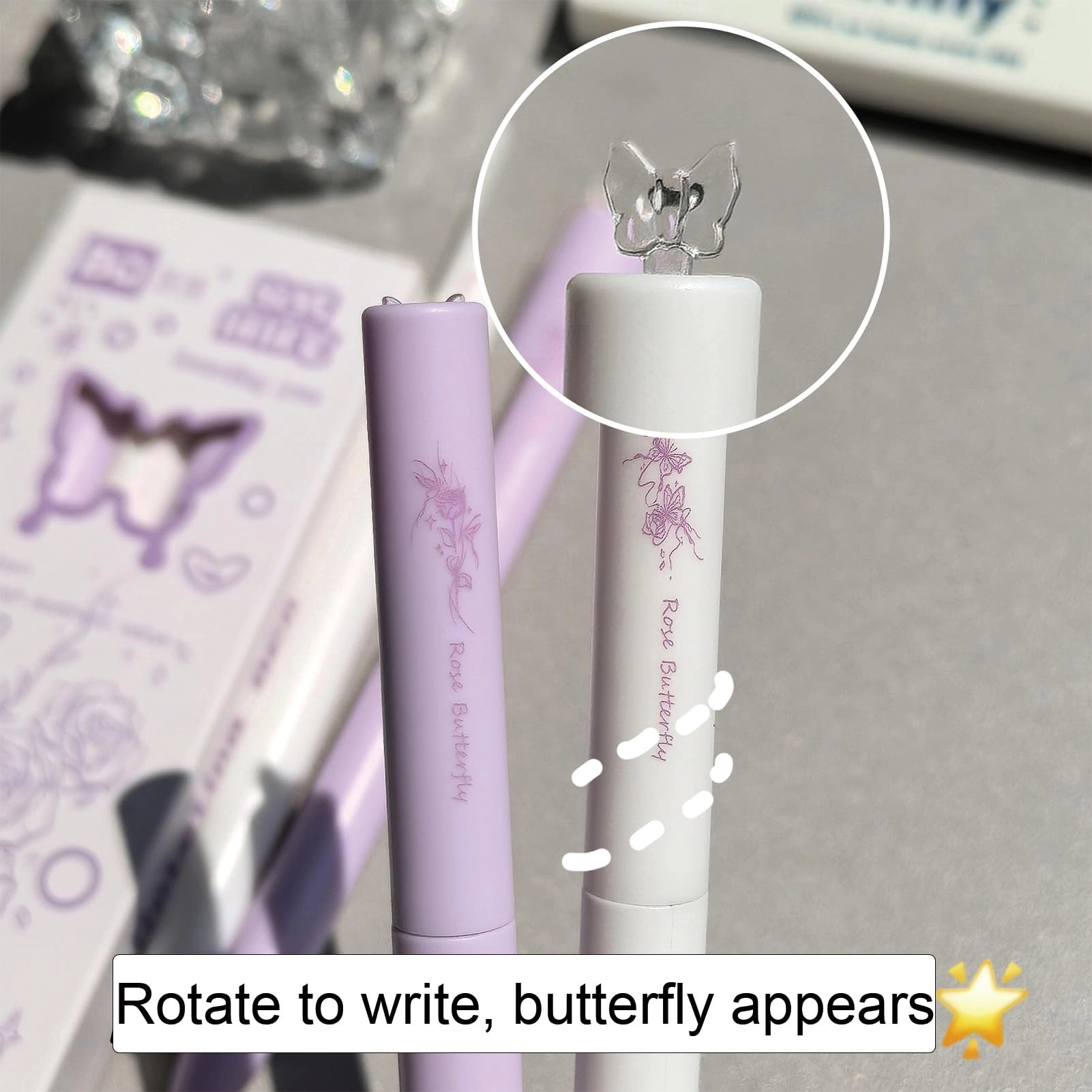 Gel Pen - 4Pcs 0.5mm