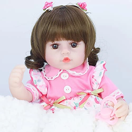 Reborn Baby Doll - 16.5 Inch Vinyl Toddler Girl