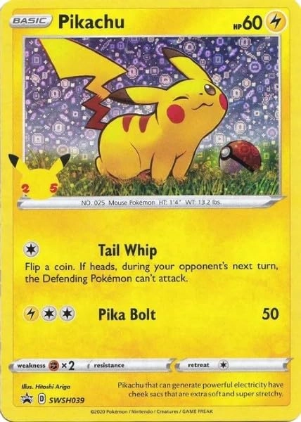 Pokémon Pikachu SWSH039