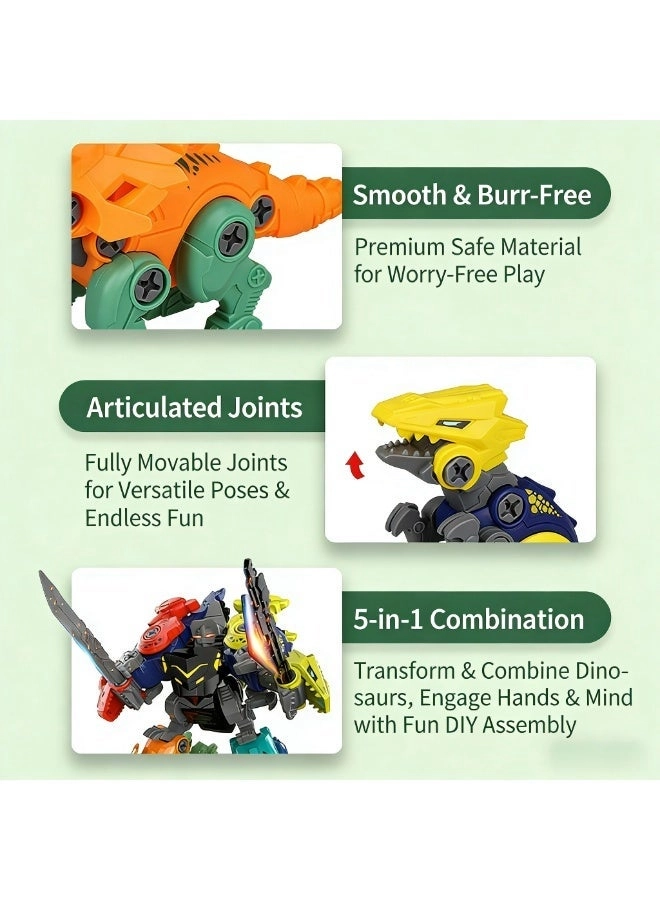 Dinosaur Transform Robot - 5 in 1