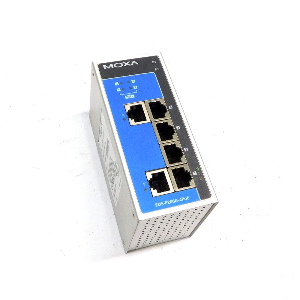 Moxa EDS-P206A-4POE 6-ports