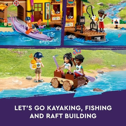 Friends Adventure Camp Water Sports (42626) - Multicolor 3 Mini-Doll Characters