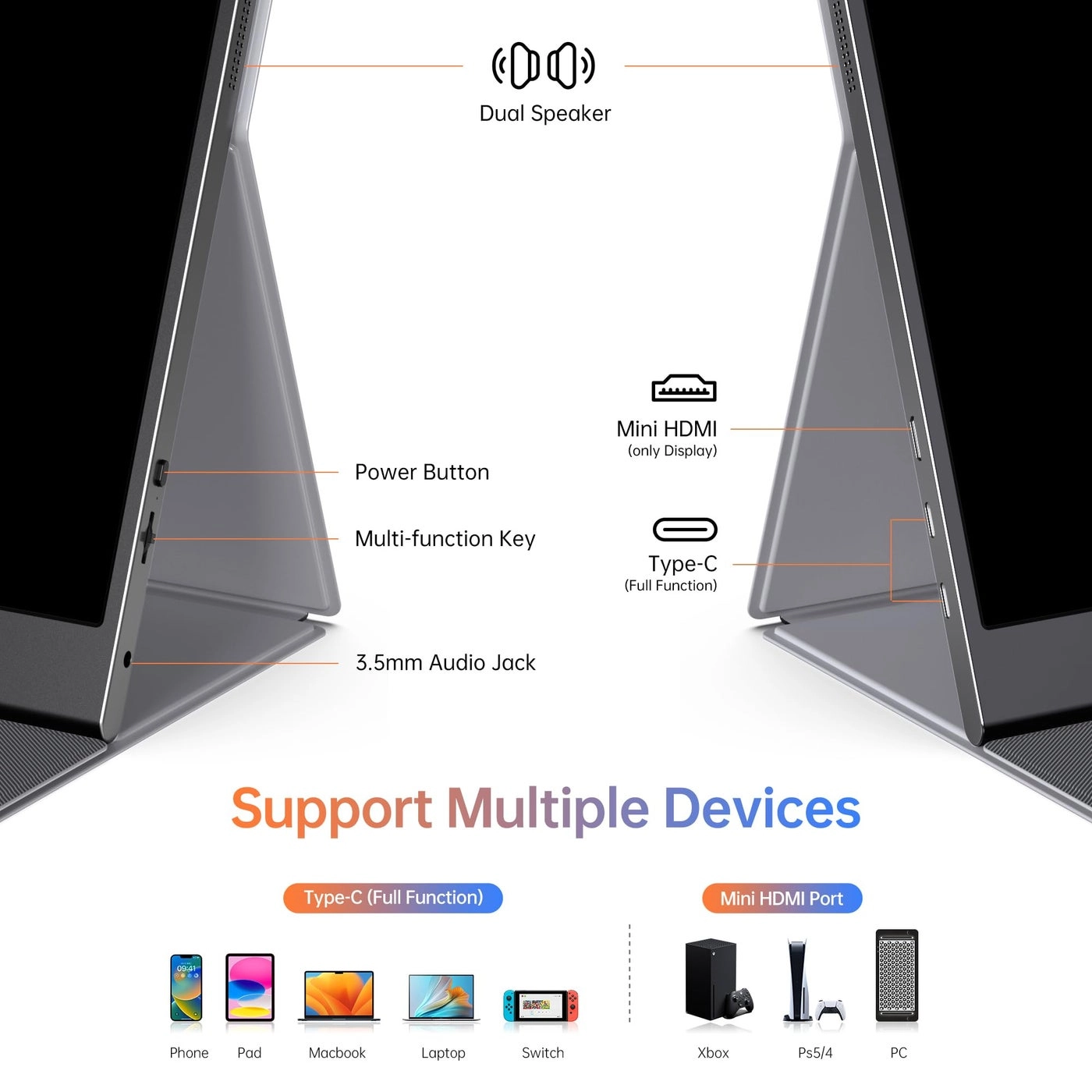 Portable Monitor - 15.6inch 1080P