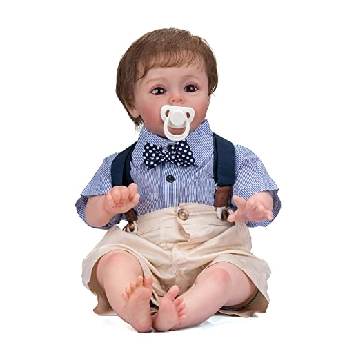 Sue-Sue Reborn Doll - 24 Inch Silicone Boy Blue Eyes