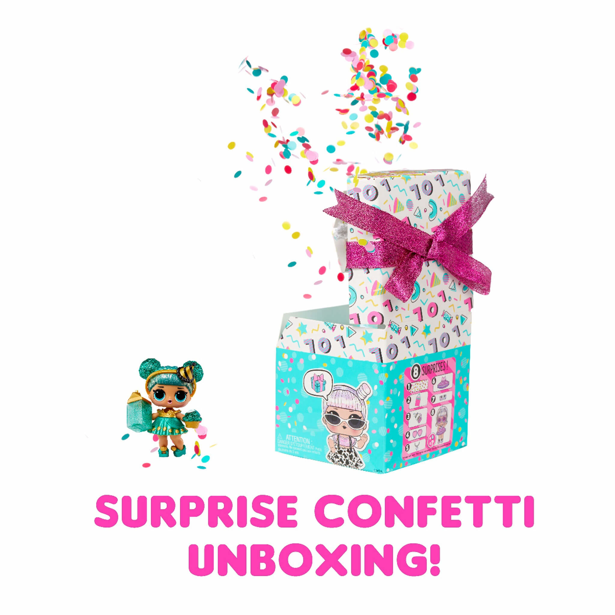 Confetti Pop - Birthday in PDQ Ages 3+