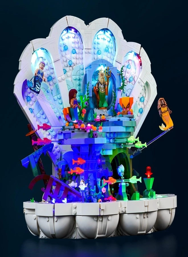 Vonado LED Light Kit - The Little Mermaid Royal Clamshell Lego