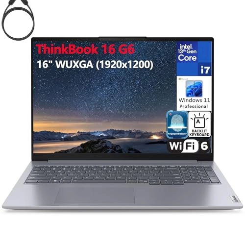 ThinkBook 16 G6 - 16'' Core i7-13700H 64GB DDR5 2TB PCIe SSD
