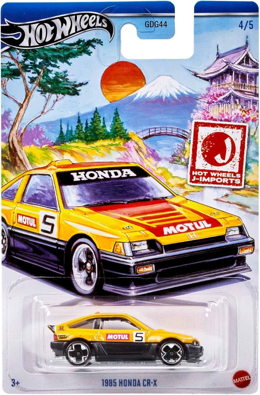 COLOR LAND CHILDRENS TOYS CENTER LLC 1985 Honda Cr-X - 1:64