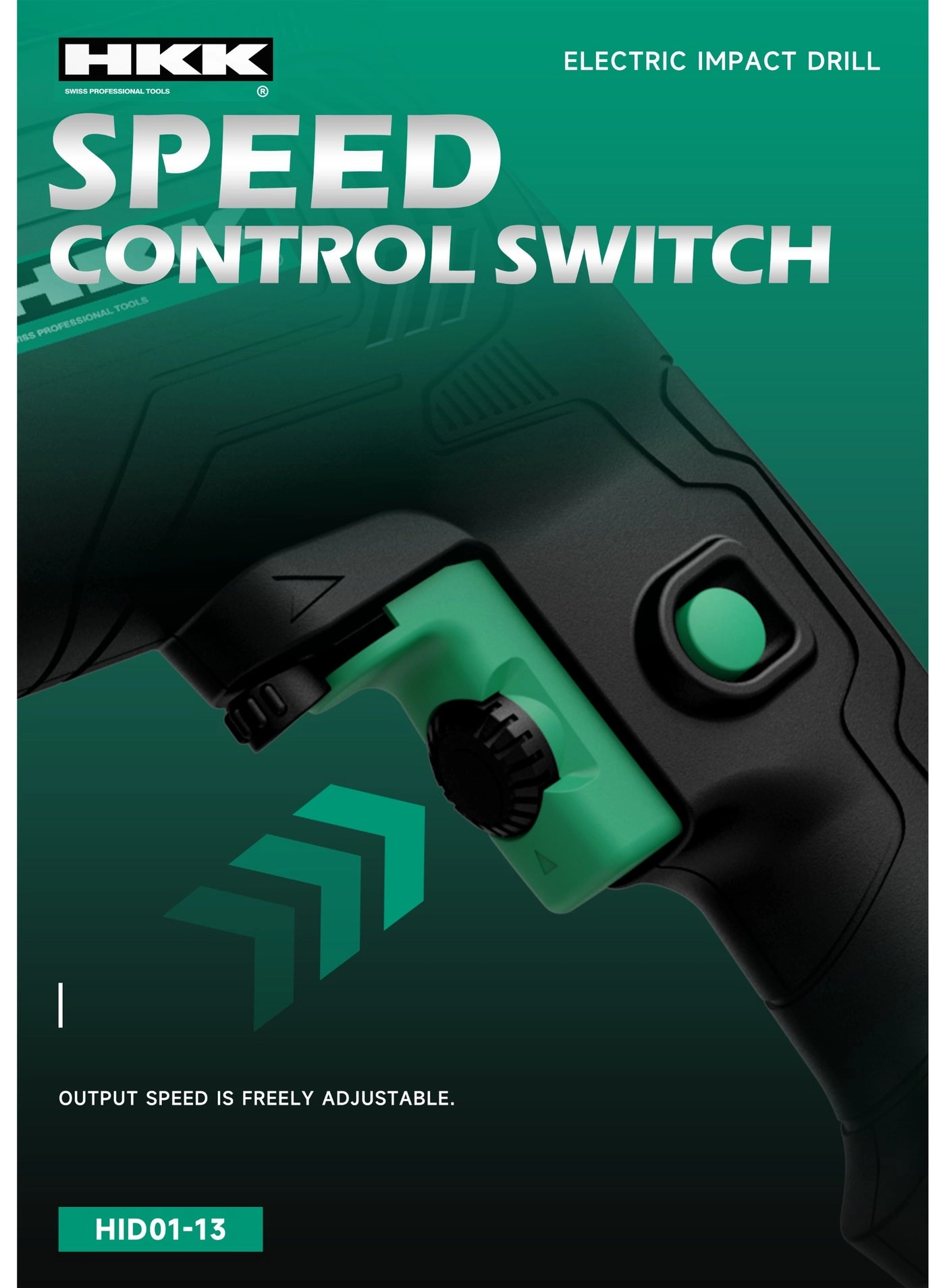 Electric Impact Drill - 13mm 3000 RPM 220V