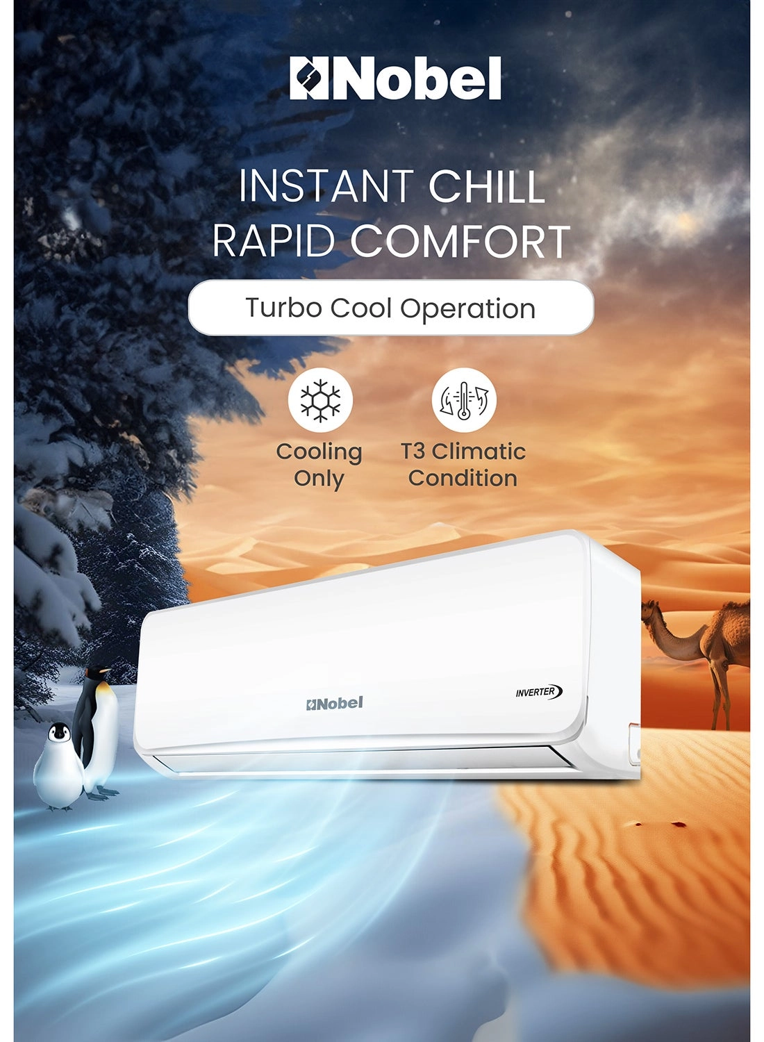 NSAC18VTL - 18000BTU R410 Inverter