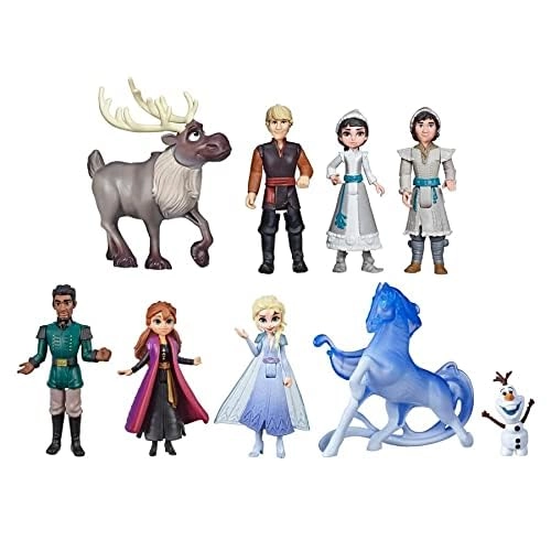 Frozen 2 Ultimate Doll Collection - 9 dolls 4" Ages 3+