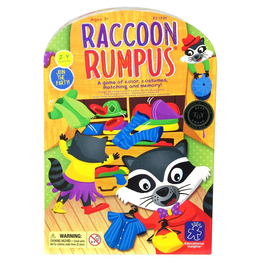 Educational Insights Raccoon Rumpus - 3+ 1 pieces