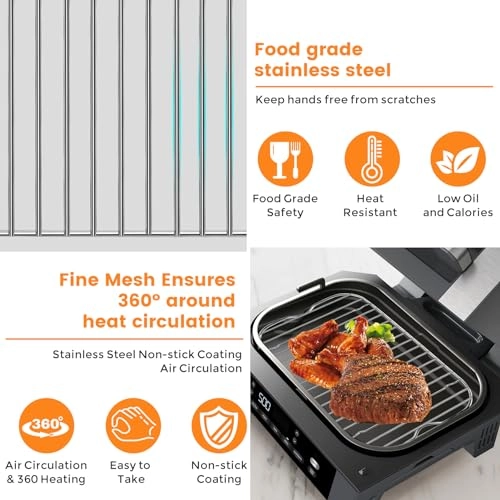 Air Fryer Rack - Stainless Steel 1 piece