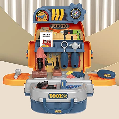 ROLE PLAY MECHANIC/TOOLS STATION TOY SET SCHOOL BAG - 23 pcs (SAB-LS_RPSB_TSYE)