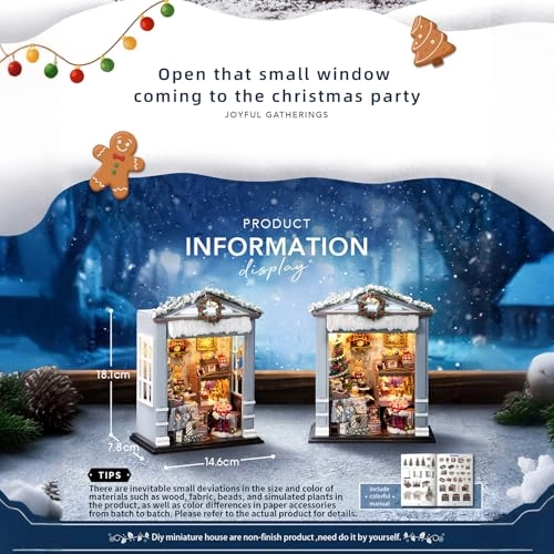 DIY Miniature House Building Kit - Joyful Gatherings