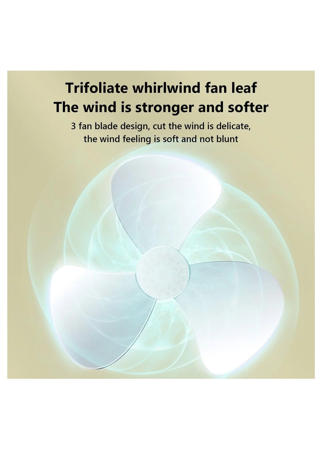 Portable Air Conditioner - 3-Speed USB-Powered Green