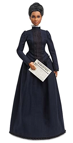 Ida B. Wells Inspiring Women Doll - Blue Dress Newspaper Accessory Ages 6+