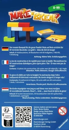 Make and Break Pocket Game Puzzle (23444) - 1 pcs