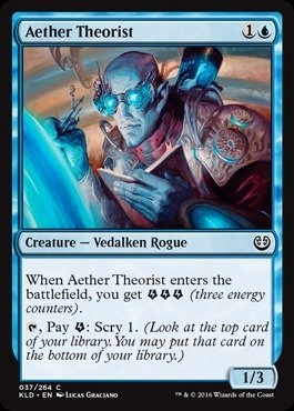 Wizards of the Coast Aether Theorist 037/264 - Kaladesh