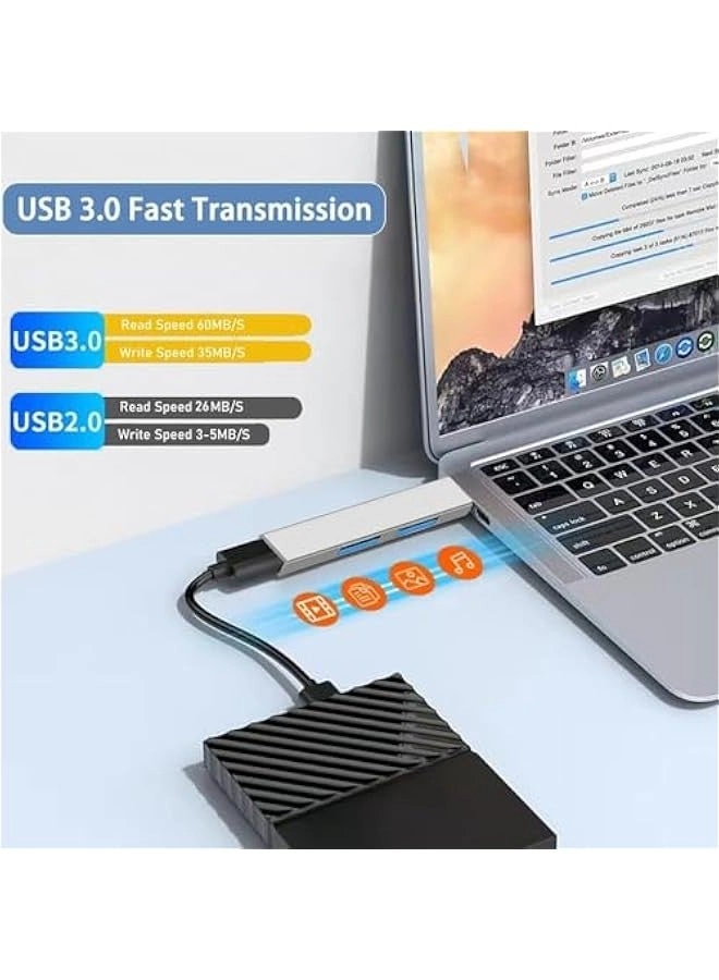 USB 3.0 Hub - 3-Port 5 Gbps