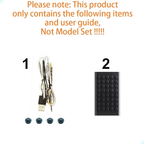 LED Light Kit for LEGO Cat Bicolor 21349