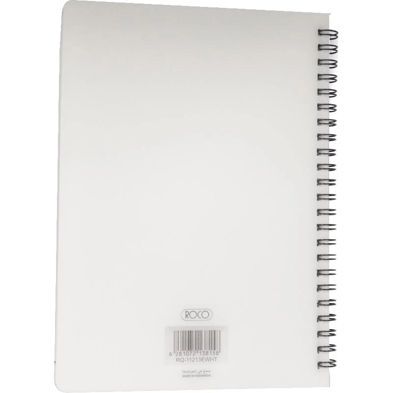 Notebook 19 X 26 cm Spiral - Grid 100 Sheets