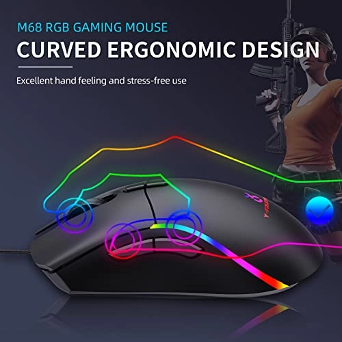 Wired Gaming Mouse - USB