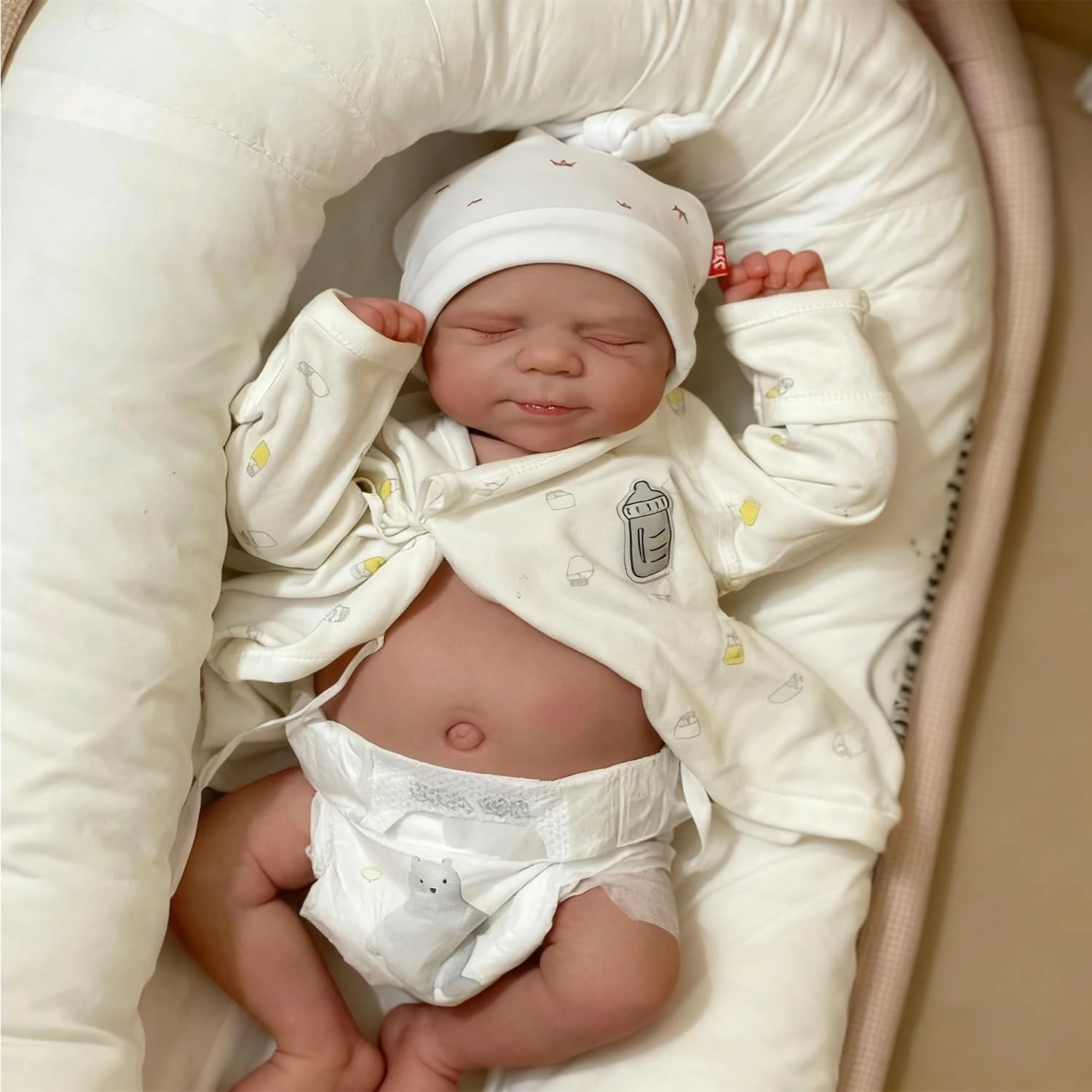 Reborn Baby Doll - 18 Inch Full Silicone Vinyl Boy