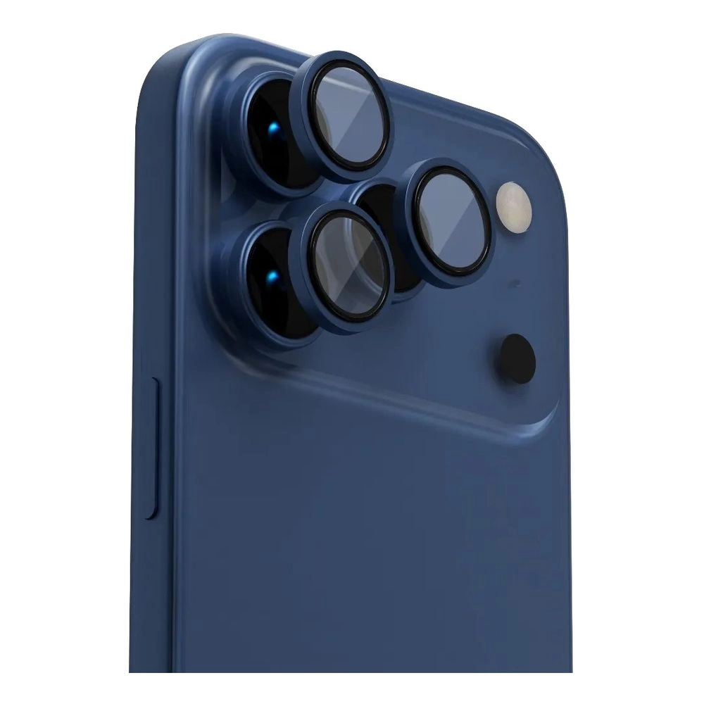 LEVELO Lucenttrio Lens Protector - iPhone 17 Pro Max Titanium Dark Blue
