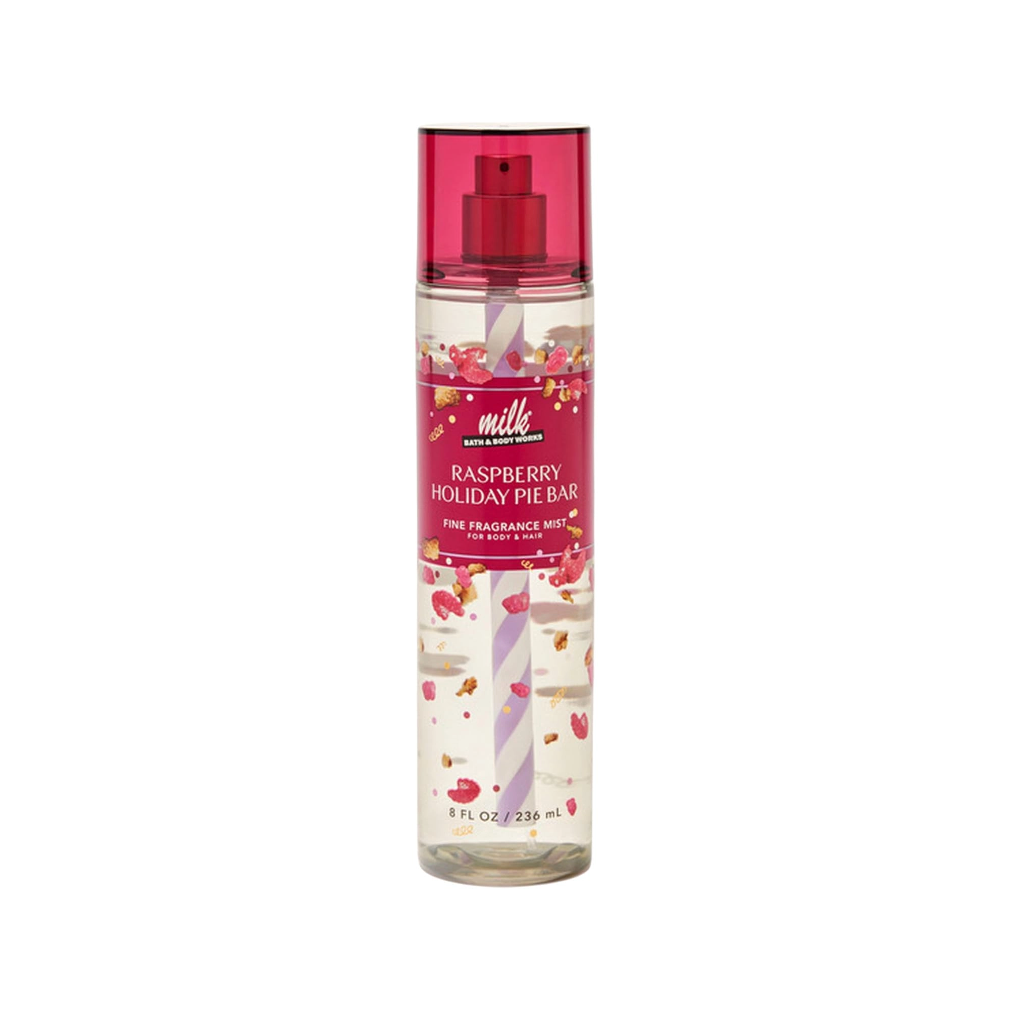 Bath & Body Works Raspberry Holiday Pie Bar - 8 Fluid Ounces