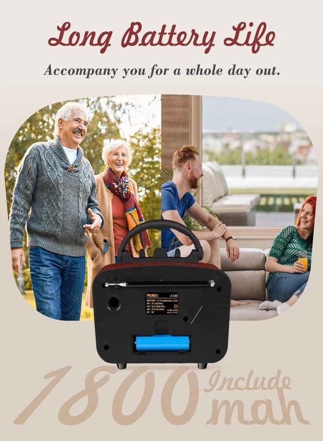 J-288 - Portable AM FM Bluetooth