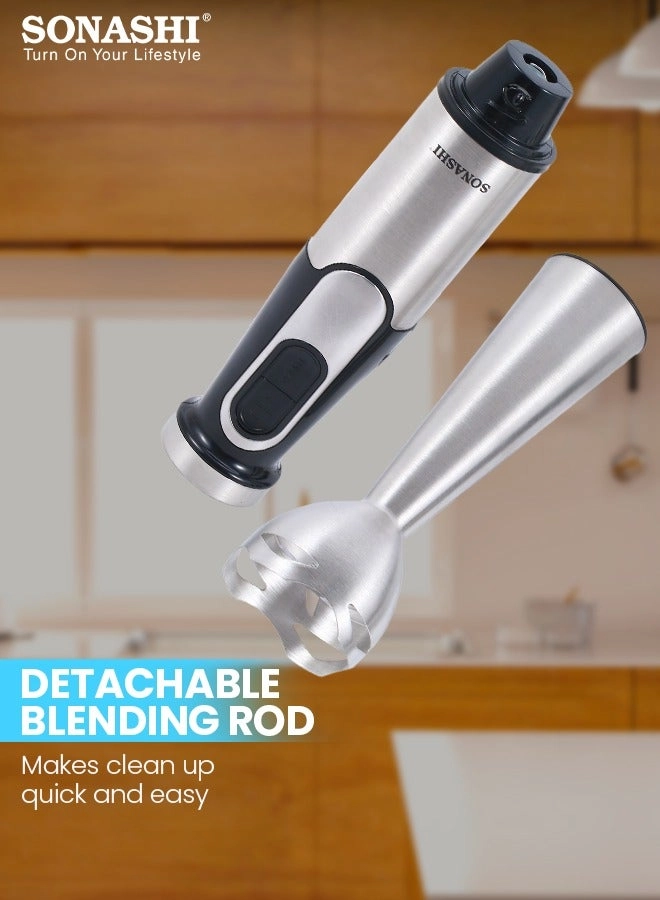 SHB-192 - Stainless Steel Shaft Detachable Wand