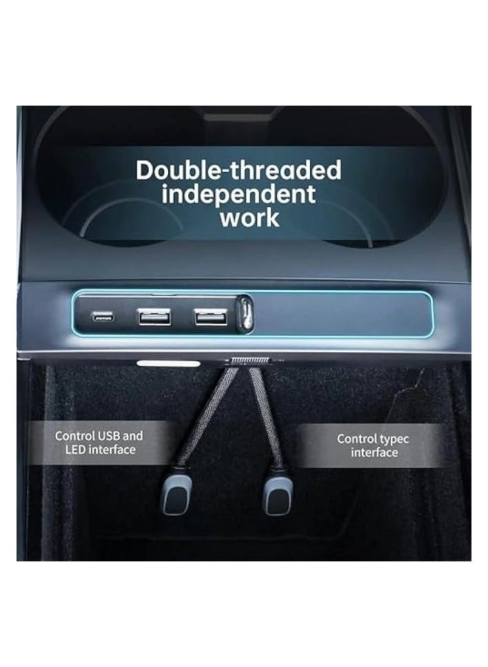 USB Hub - Tesla Model 3/Y 4-in-1