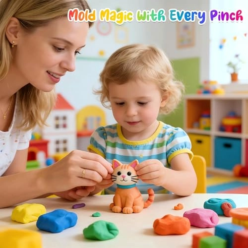 Air Dry Clay Set - 3+ years 36 pcs