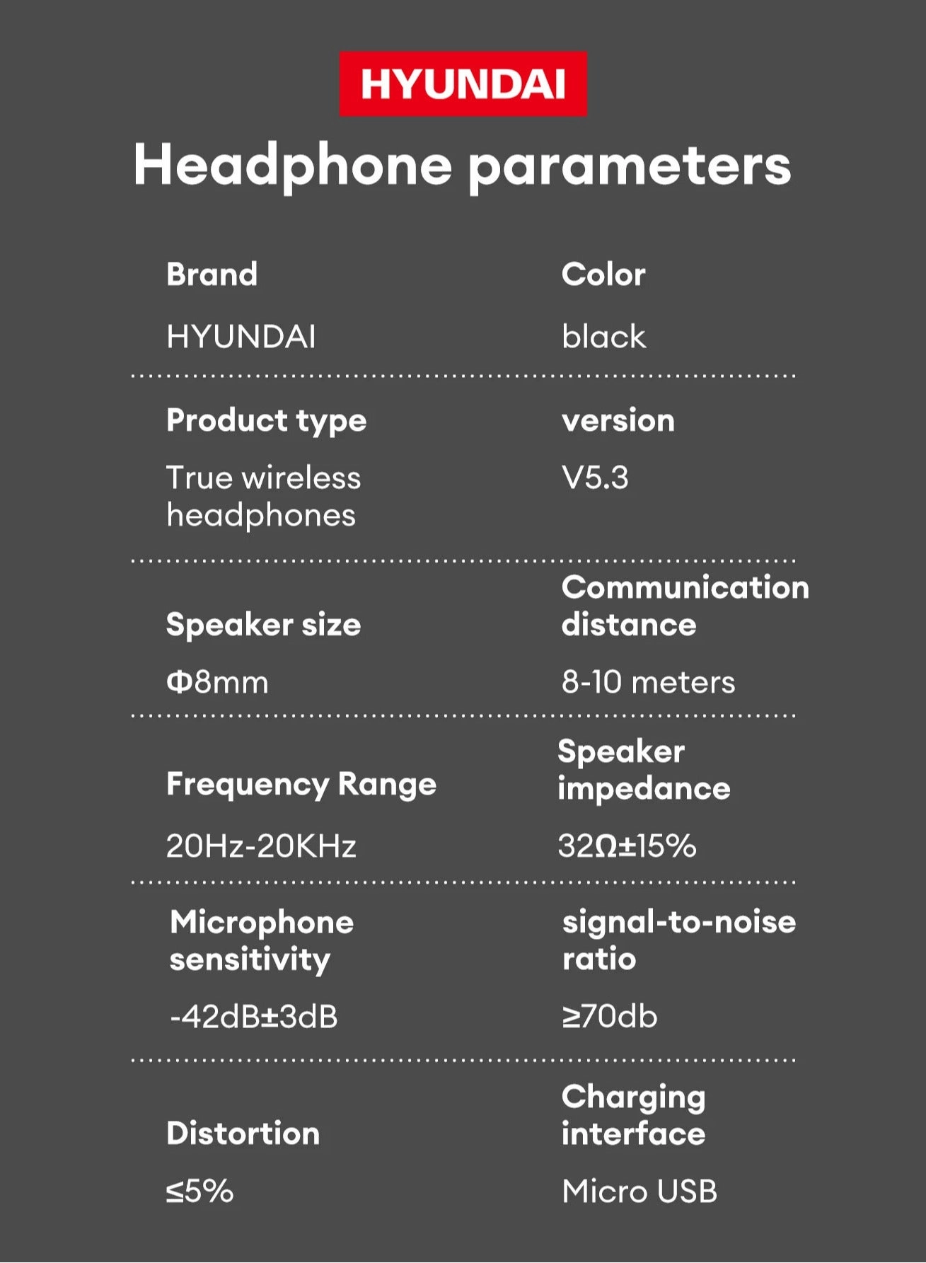 HY-T18 Wireless Earbud