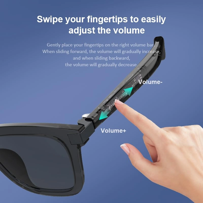 AI Translation Sun Glasses - 164 Languages Bluetooth 5.3