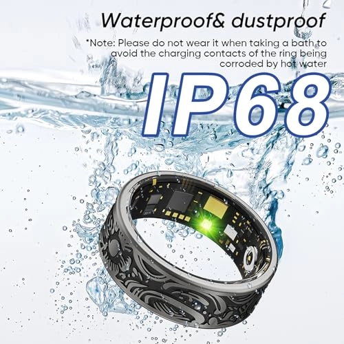 TK7-SMARTRING - Blood Pressure Monitor Heart Rate Monitor Sleep Tracker