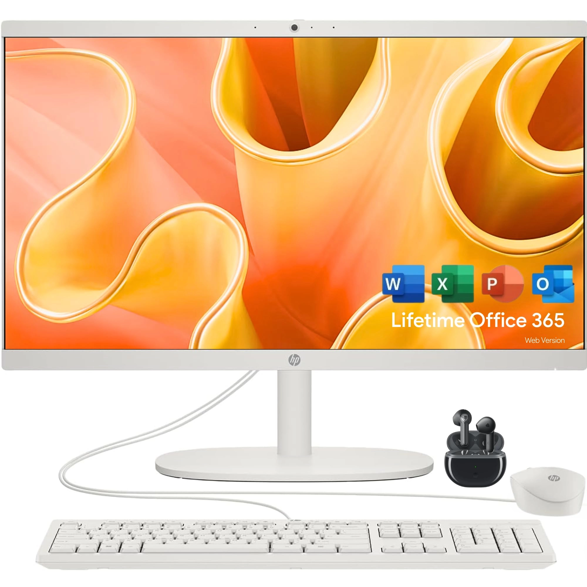 HP AIO22 - 8GB 22" Intel N100